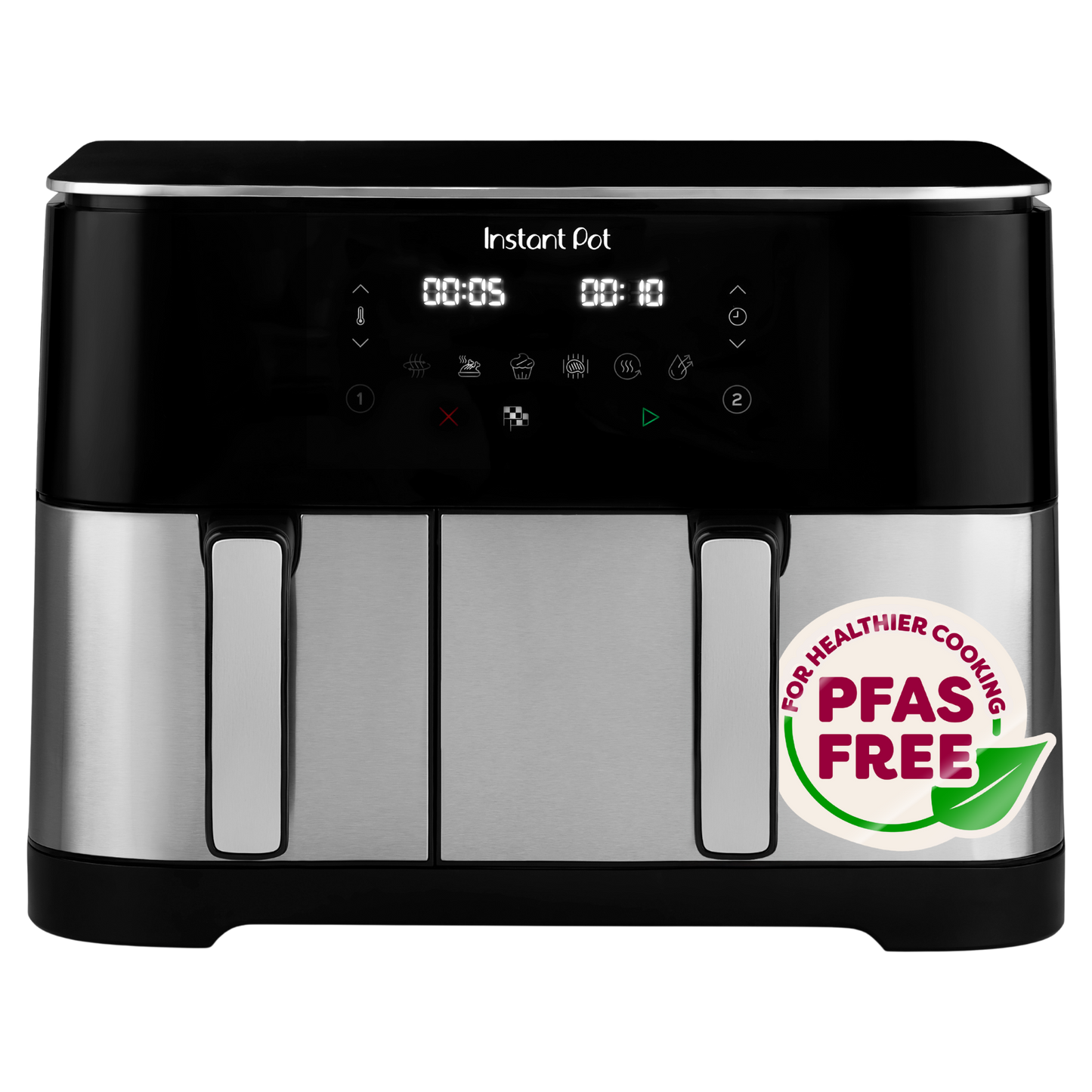 Instant Pot Vortex Dual 11L PFAS-Free Air Fryer