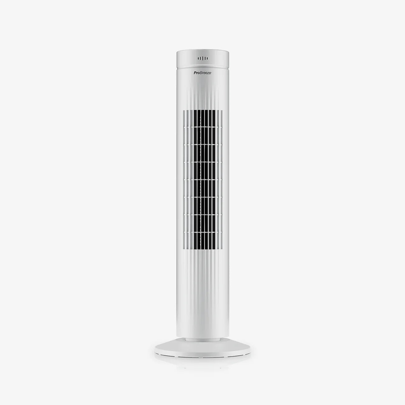 Pro Breeze 30” Oscillating Tower Fan with Touch Panel - White