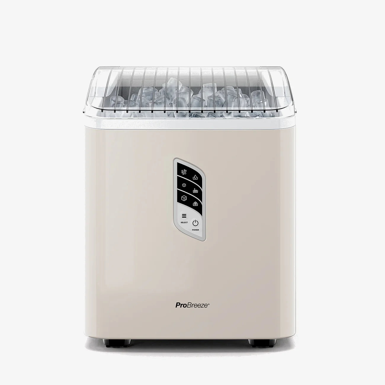 Pro Breeze Countertop Ice Cube Maker - 2L Self-Cleaning Machine With 15kg Daily Output - Pebble