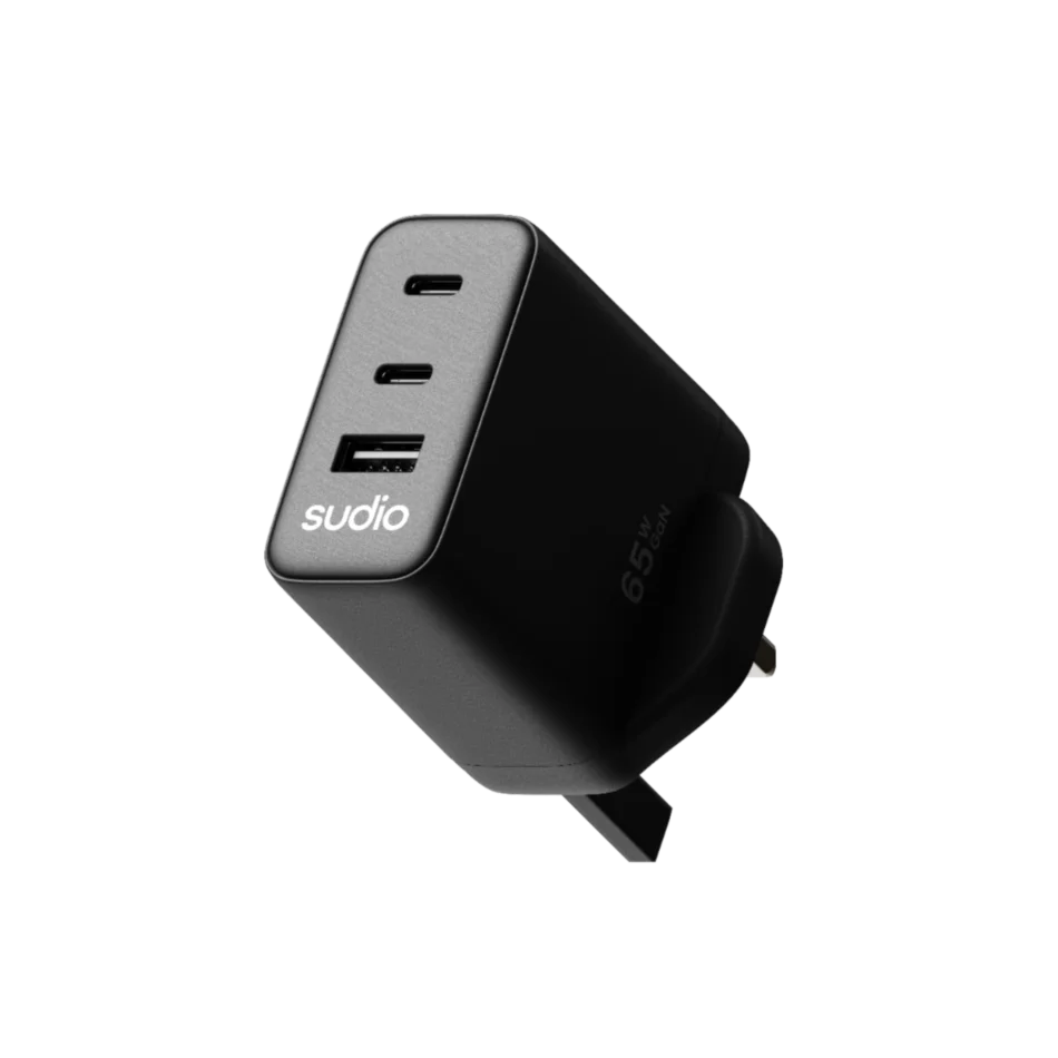 Sudio P3 Powerhouse Charger 65W (Black)