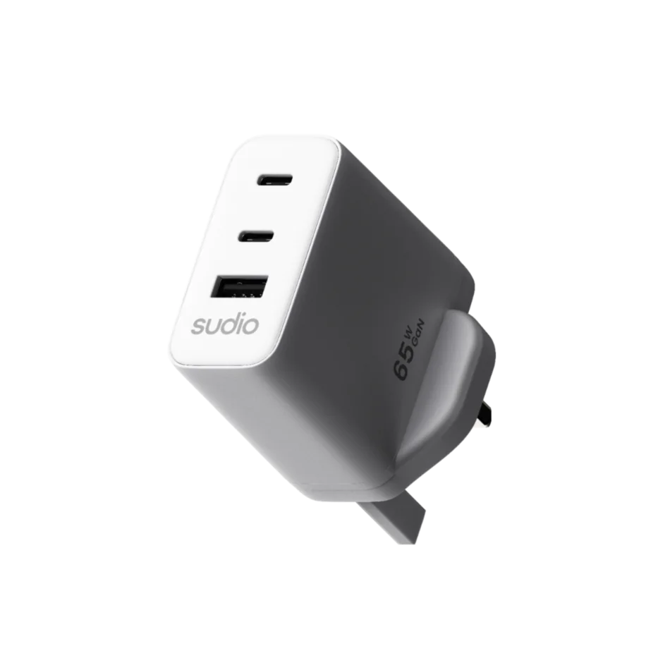Sudio P3 Powerhouse Charger 65W (White)