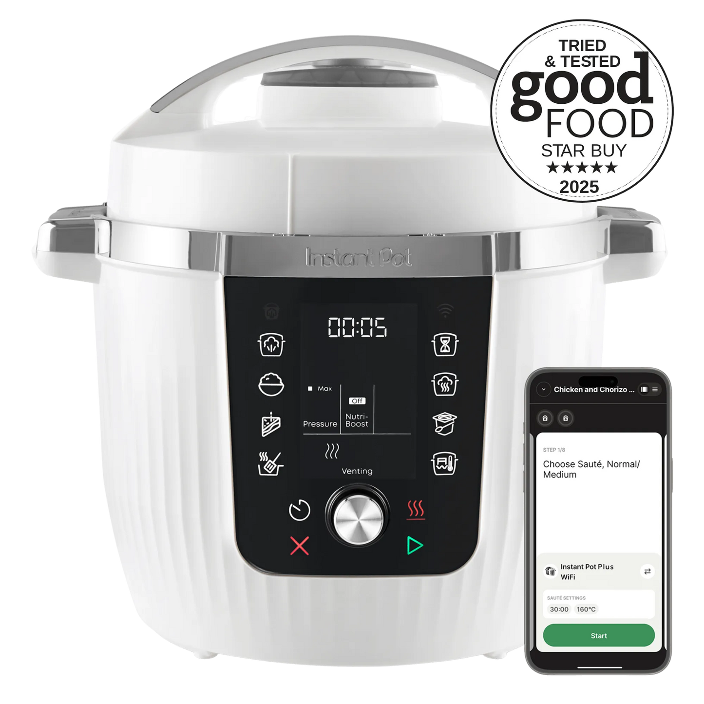 Instant Pot Pro 5.7L Multi-Cooker (Coconut White)