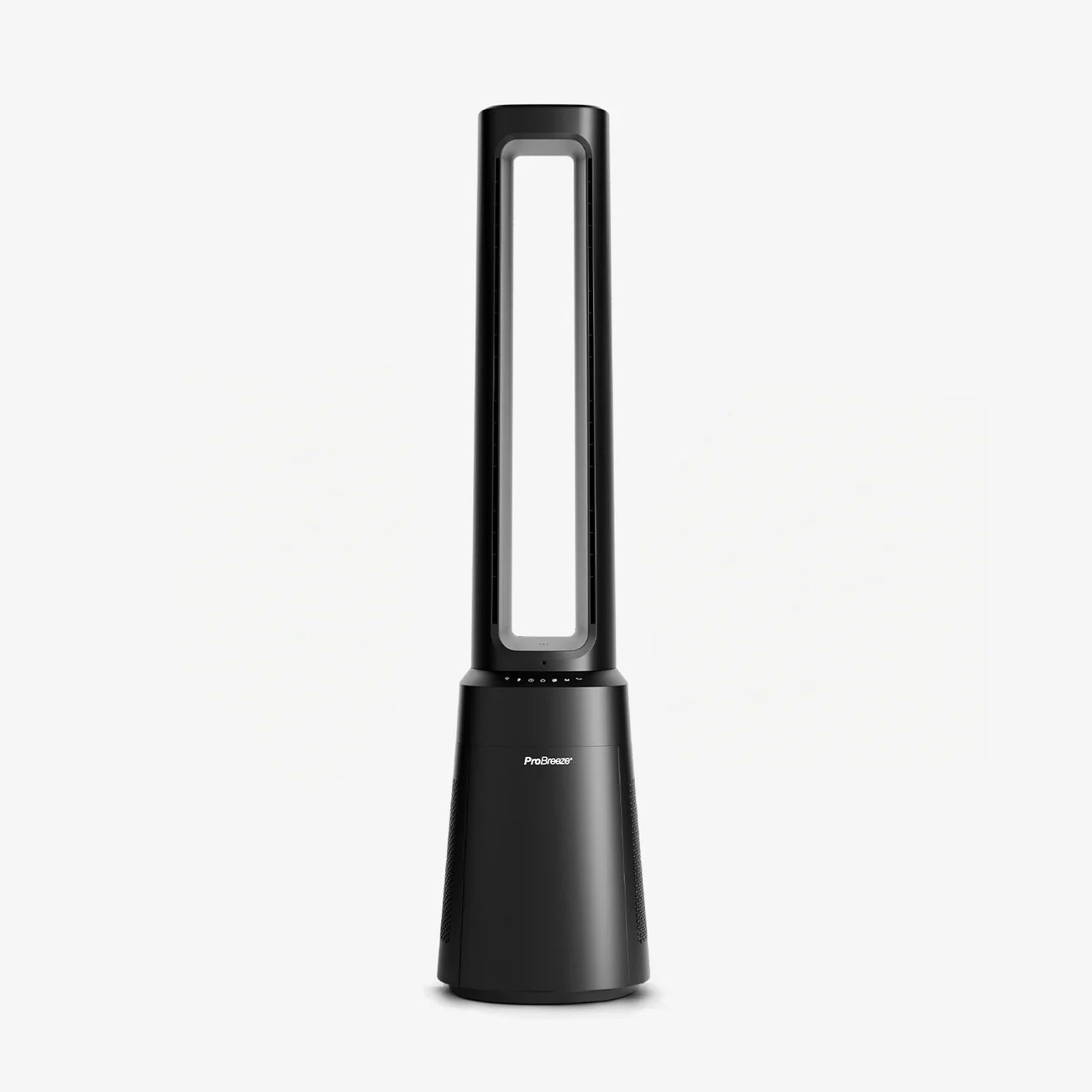 Pro Breeze OmniAir 41” Premium Bladeless Tower Fan and Air Purifier - Black