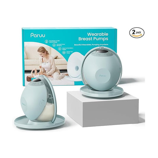 Paruu P20 Electric Breast Pump (2 Pack - Light Green)