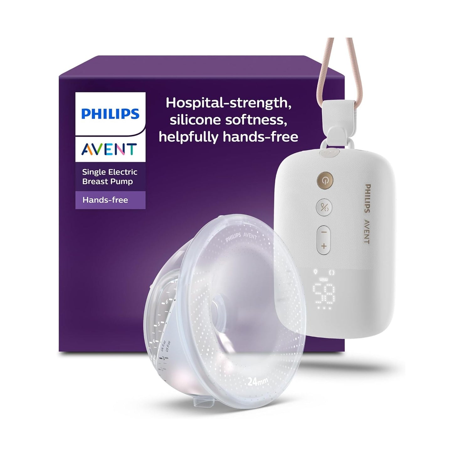 Philips Avent SCF531/11 Hands-Free Single Electric Breast Pump