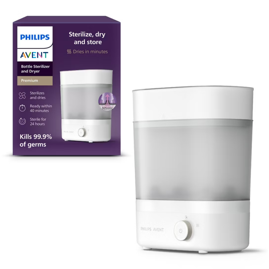 Philips Avent SCF293/01 Premium Bottle Steriliser And Dryer