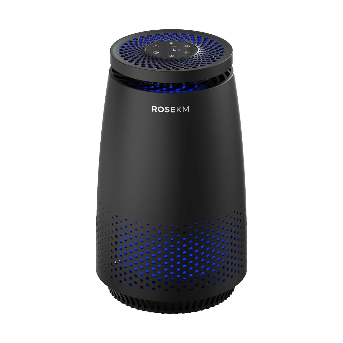 ROSEKM HEPA Air Purifier for Bedroom (Black)