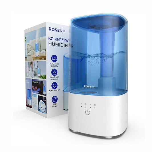 ROSEKM 2L Bedroom Humidifier (White)