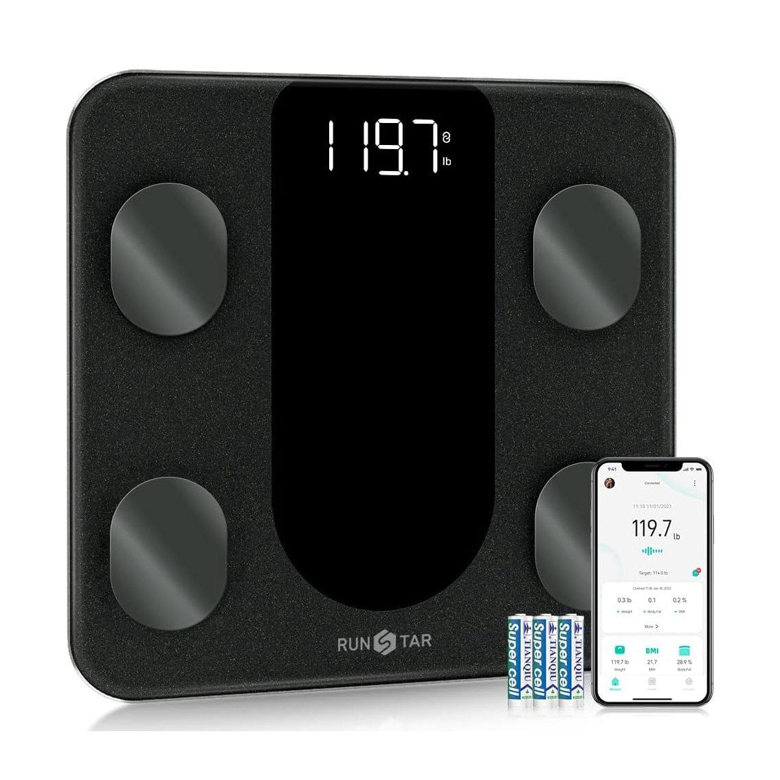 RunStar 4E Smart Scale (Black)