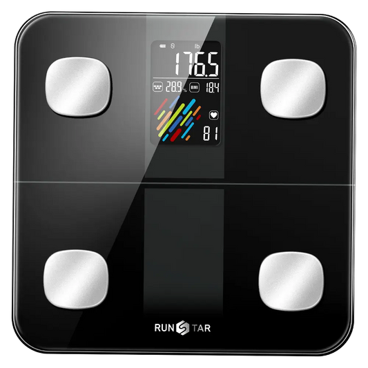 RunStar 4E SmartView Smart Scales (Black)