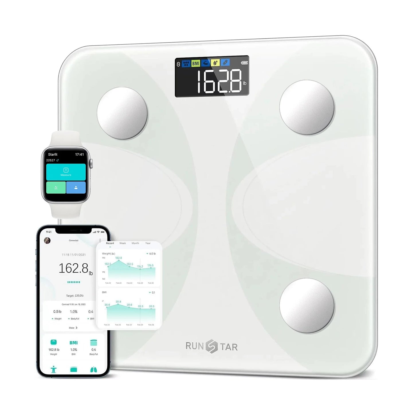 RunStar 4E Body Scale (White)