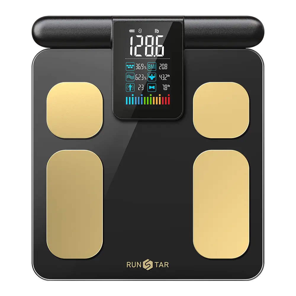 RunStar 4E SmartView Smart Scales (Black)