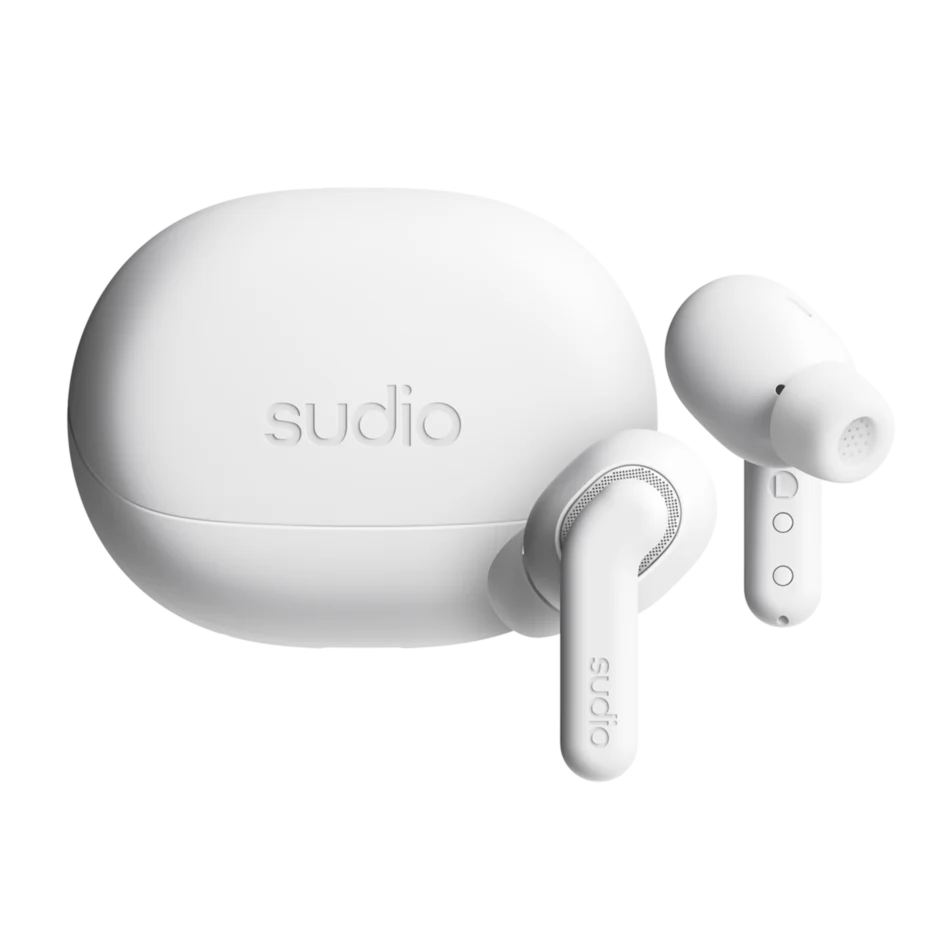 Sudio E4 Pro Earbuds (Cloud White)