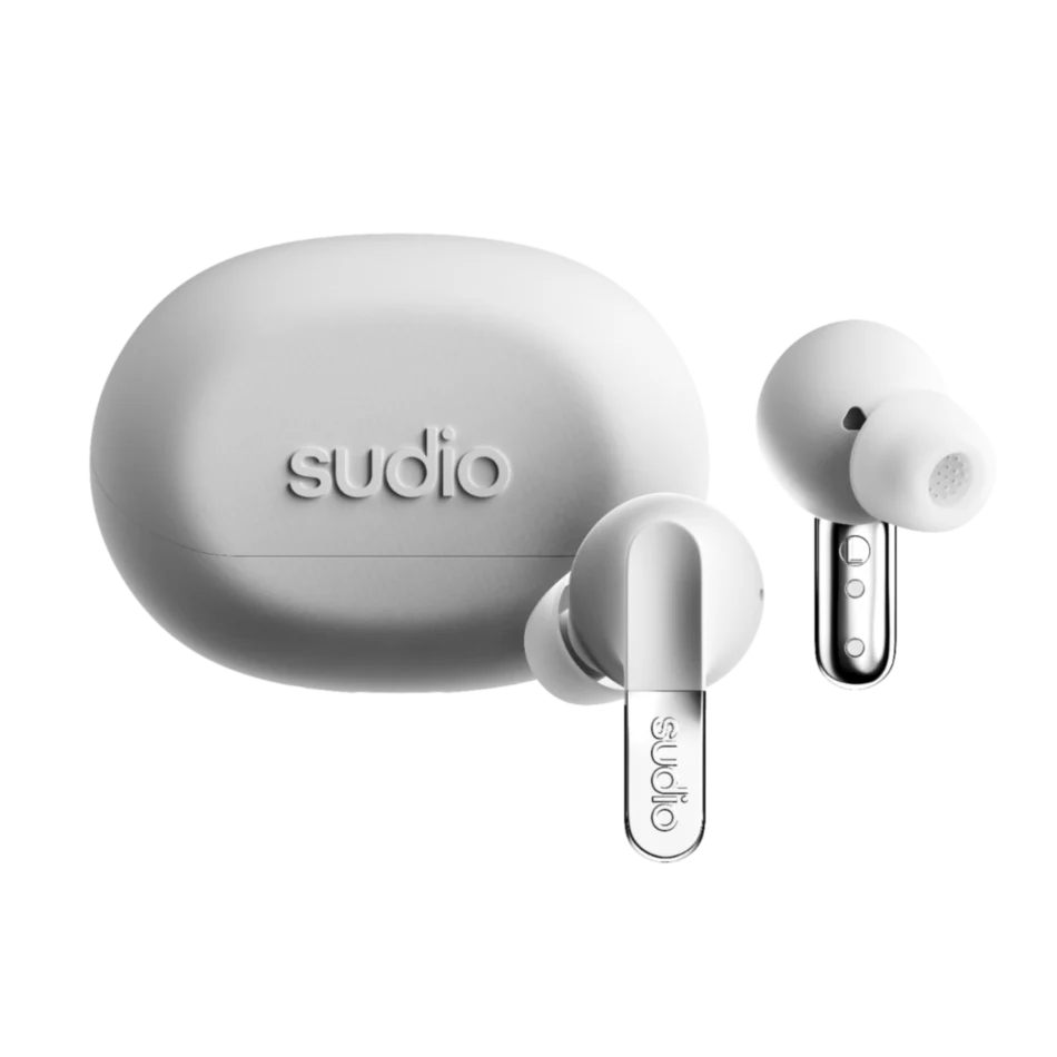 Sudio N3 Pro Earbuds (Chrome White)