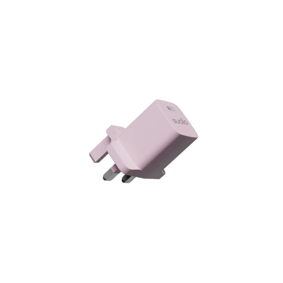 Sudio P1 25W Super Speed Charger Plug (Pink)