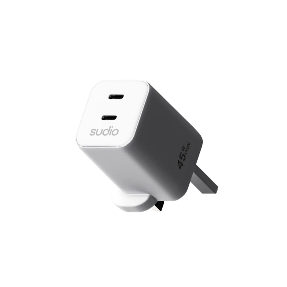 Sudio P2 Powerhouse 45W Charger (White)