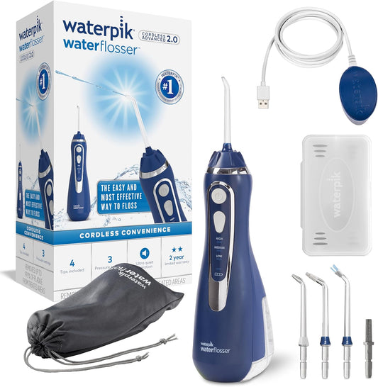 Waterpik Cordless Advanced Flosser (Blue)